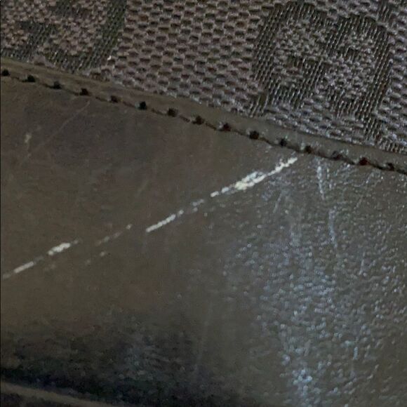 Gucci GG Motif Hobo Black Canvas & Leather Bag - Picture 3 of 10